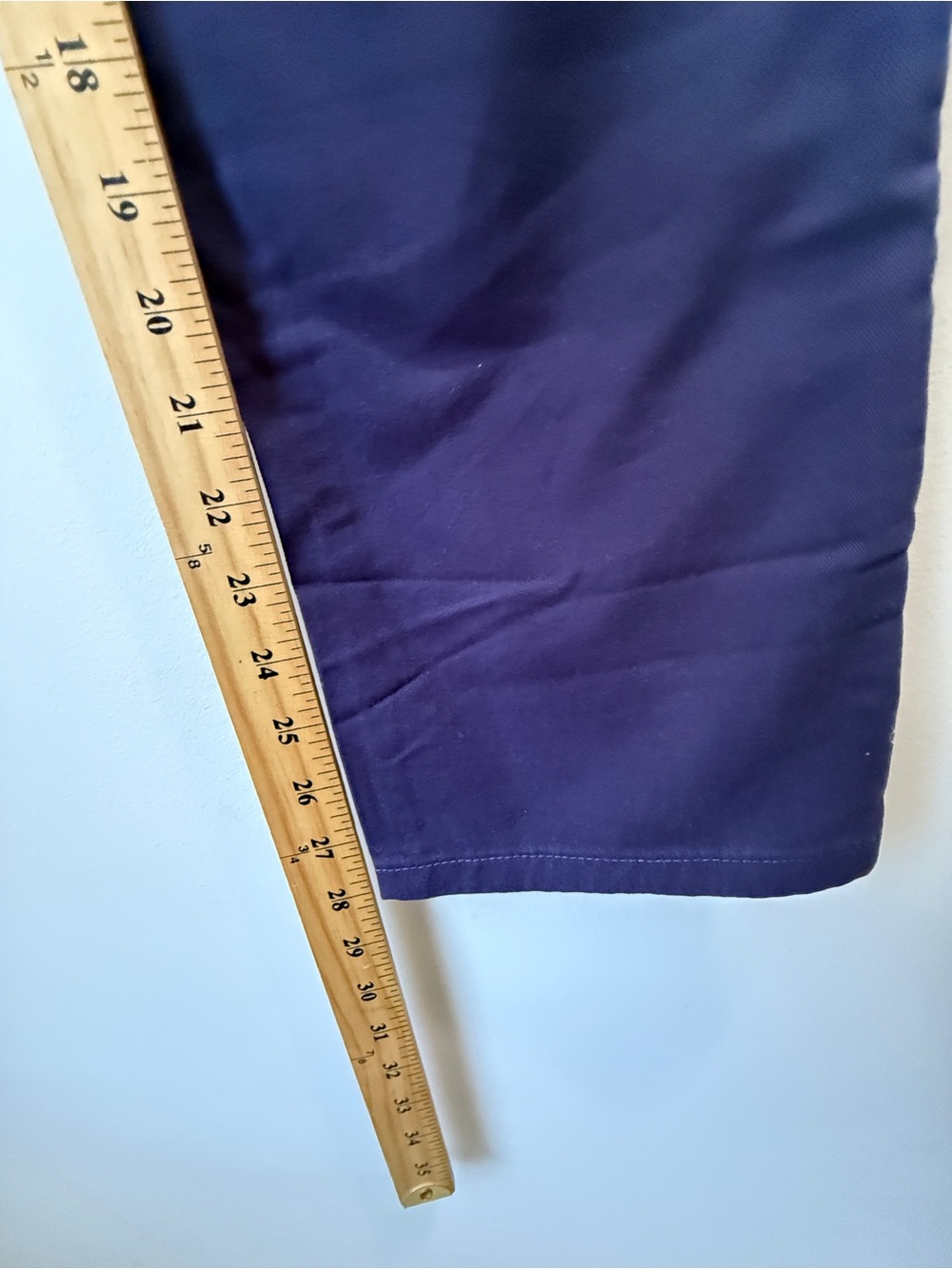 GAP Kids Teen Boys Twill Pants Dark Navy Chino Pants Big Boys size 14/16 - Picture 8 of 9